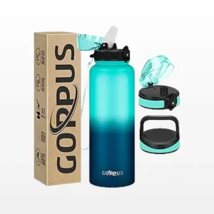 Botella Deportiva HydraFlow 1L – Azul