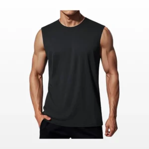 Tank ProDry Sin Mangas – Negro Carbón